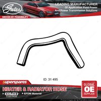 Gates Upper Radiator Hose for Audi A3 8P1 8PA Hatchback 2.0L 05-08