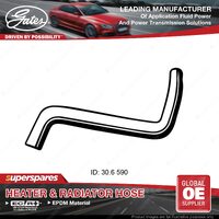 Gates Upper Radiator Hose for Volkswagen Golf MK III 1E7 Vento 1H2