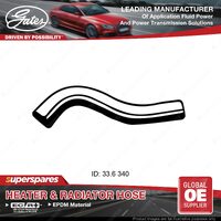 Gates Upper Radiator Hose for Mitsubishi Triton ML MN MQ 4G64 2.4L 94KW