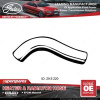 Gates Lower Radiator Hose for Mazda Mx-5 NA B64F BPF1 BP 8AN1 1.6L 1.8L