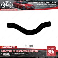 Gates Upper Radiator Hose for Kia Cerato Koup YD G4NB G4NC G4NA 1.8 2.0L