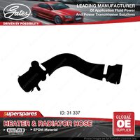 Gates Upper Radiator Hose for BMW 1 E82 E88 135i 3 E92 E90 E91 E93 Z4 E89