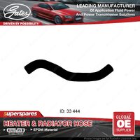 Gates Upper Radiator Hose for Holden Barina TM A14 NET 1.4L 07/13