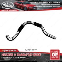 Gates Heater Hose for Mazda Eunos 6 GG 2.3L L3 2003-2007 Length 840mm