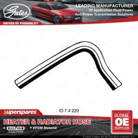 Gates Molded Heater Hose for Kia Carnival KV11 FL GB 2.5L KV6 220mm