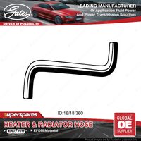 Gates Heater Hose for Mazda Eunos 121 DB 1.3L B3 1990-97 Length 360mm