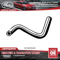 Gates Heater Hose for Toyota Hilux VZN167R 3.4L DOHC 5VZFE 02-1456