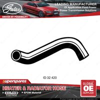 Gates Lower Radiator Hose for Toyota Hiace RH20 RH30 1.6L 12R 1976-1982