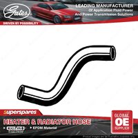 Gates Upper Radiator Hose for Nissan Datsun Pulsar N10 1.3L E13S 1981-82