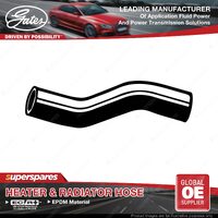 Gates Upper Radiator Hose for Nissan Datsun Skyline R30 2.4L L24E Man Trans