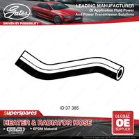 Gates Lower Radiator Hose for Toyota Landcruiser HDJ80 4.2L 1HDT 1HDFT