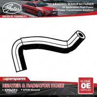 Gates Upper Radiator Hose for Ford Courier PD 2.5L 4 Cyl WL 1996-1996