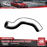 Gates Upper Radiator Hose for Holden Vectra UC JR 2.0L X20XEV C20SEL