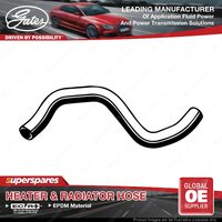 Gates Lower Radiator Hose for Nissan Datsun Bluebird U11 2.0L CA20 1983-92