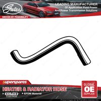 Gates Lower Radiator Hose for Mitsubishi Pajero Io QA 1.6L 4G18 1999-01