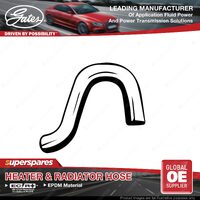 Gates Upper Radiator Hose for Nissan Datsun Bluebird U11 2.0L 1983-1990