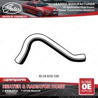 Gates Lower Radiator Hose for Mercedes-Benz 280Se W126 2.7L M110.926 1981-86