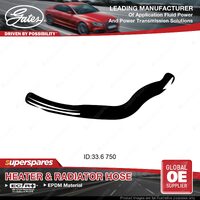 Gates Lower Radiator Hose for Kia Carnival KV11 FL GB FL KV6 2.5L 75mm