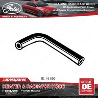 Gates Molded Heater Hose for Toyota Cynos EL44 Paseo EL54 EL44 1.5L 660mm