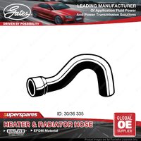 Gates Radiator Curved Hose for Volvo 100 Series 164 3.0L 96KW 1968-1974