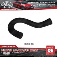 Gates Radiator Hose for Ford Cortina GBC 2.0L NYE 66KW 08/1970-03/1976