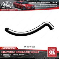 Gates Radiator Curved Hose for Lexus LX 470 UZJ100 4.7L 665mm 1998-2008