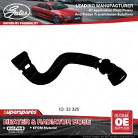 Gates Radiator Hose for Chevrolet Cruze J305 1.4L A14NET 103KW 325mm