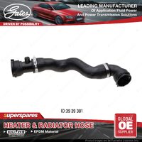 Gates Radiator Hose for BMW 5 Series 520i 523i 7 Series 728i 381mm