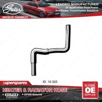 Gates Molded Heater Hose for Nissan Patrol K260 MQ MK GQ GR 4.2L 505mm