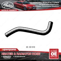 Gates Upper Radiator Curved Hose for Holden Commodore Calais VN 3.8L