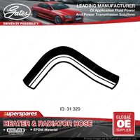 Gates Upper Radiator Curved Hose for Mazda B-Serie Bravo UF 4G54 2.6L