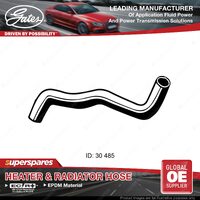 Gates Lower Radiator Curved Hose for Holden Nova LE LF 1.6L 89-94