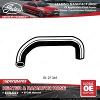 Gates Lower Radiator Hose for Mazda 121 DA B3 1.3L 44KW 10/87-06/91