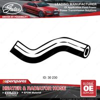 Gates Upper Radiator Curved Hose for Holden Nova LG 4A-FE 1.6L 94-97