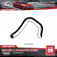 Gates Lower Radiator Hose for Mazda 323 Astina BG Familia BG1 1.6L 1.8L