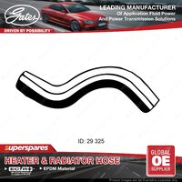 Gates Upper Radiator Curved Hose for Mazda 323 BG Familia BG1 1.6L 1.8L