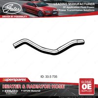 Gates Lower Radiator Hose for Hyundai Sonata EF 2.4L 2.7L 2001-2005