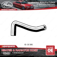 Gates Upper Radiator Curved Hose for Mazda B-Serie Bravo UF 2.5L 96-99