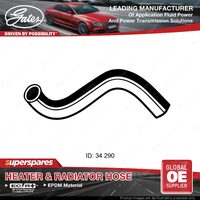 Gates Radiator Hose for Mazda 626 GD1 GVG1 GVGS80 290mm 1987-1997