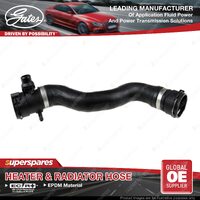 Gates Upper Radiator Hose for BMW 5 Series F10 520i 528i RWD Petrol 2.0L 11-17