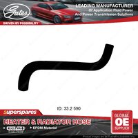 Gates Lower Radiator Hose for Lexus ES MCV30 Petrol 3.0L 158kW 157kW 1MZFE 01-06