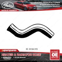 Gates Lower Radiator Hose for Mazda Tribute EP Petrol 2.3L VVT 109kW ZZCA 06-08