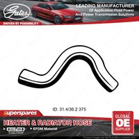 Gates Upper Radiator Hose for Mitsubishi Pajero V23C 4WD Petrol 3.5L 140kW 00-04