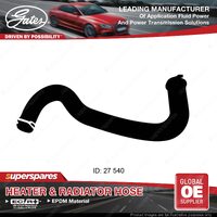 Gates Upper Radiator Hose for Ford Fiesta WZ MKVI FWD Petrol 1.5 82kW ZY05 14-On