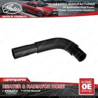 Gates Lower Radiator Curved Hose for Toyota Avensis 2.0L 11/2008-10/2018