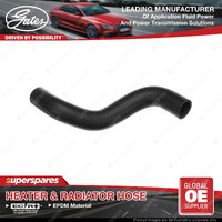 Gates Radiator Curved Hose for Ford Fiesta WZ 1.0L 92KW 2013-2018 Length 841mm