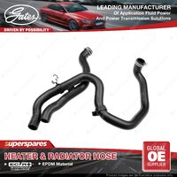 Gates Upper & Lower Radiator Hose for Audi A1 8XK 8X1 1.4L 92KW 2014-2018 Auto