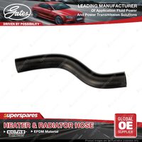 Gates Upper Radiator Hose for Honda Jazz GF 1.5L 88KW 2014-2021 Length 270mm