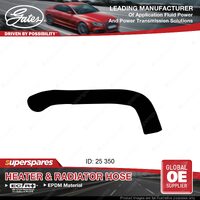 Gates Lower Radiator Curved Hose for Ford Festiva WA 1.3L 10/91-03/94