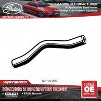 Gates Molded Heater Hose for Holden Barina XC Hatchback 1.4L Length 225mm